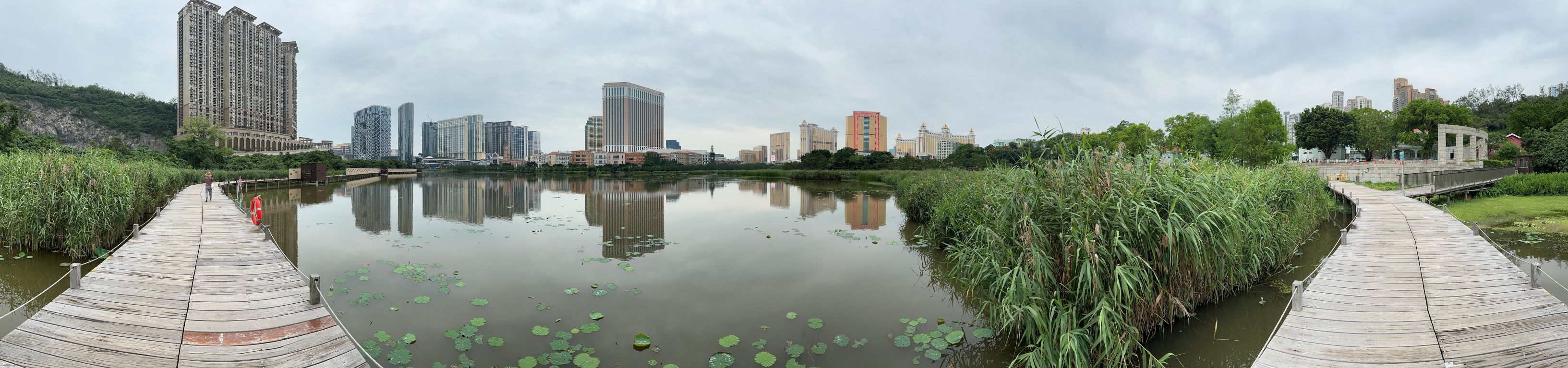 Avenida da Praia Wetland in Taipa